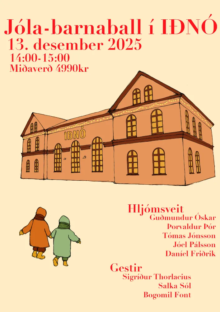 Barnajólaball í Iðnó