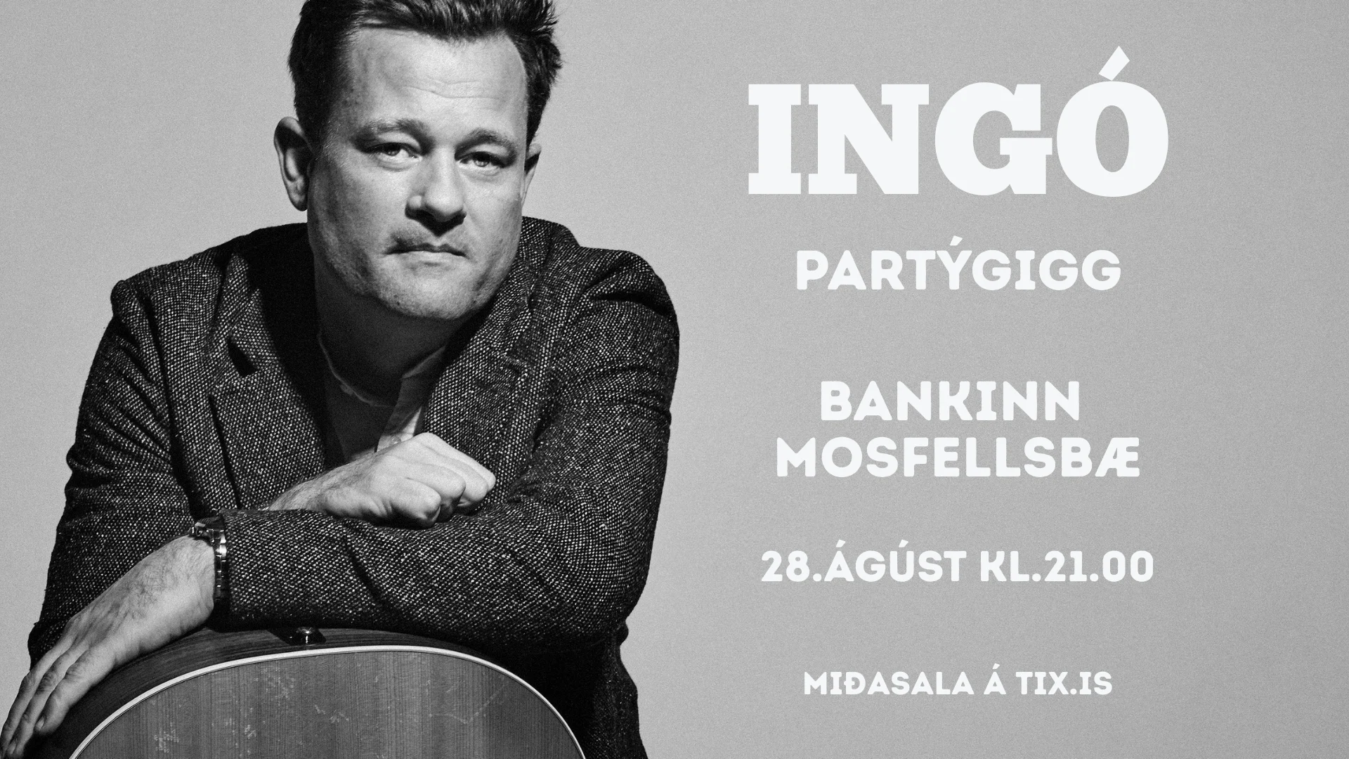 ,,Partýgigg” með Ingó