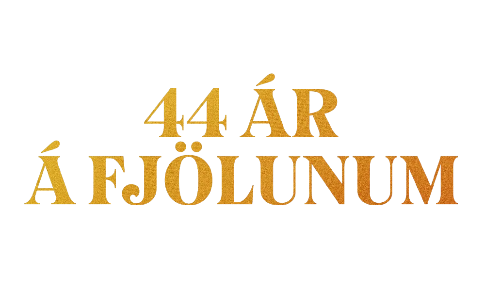 44 ÁR Á FJÖLUNUM