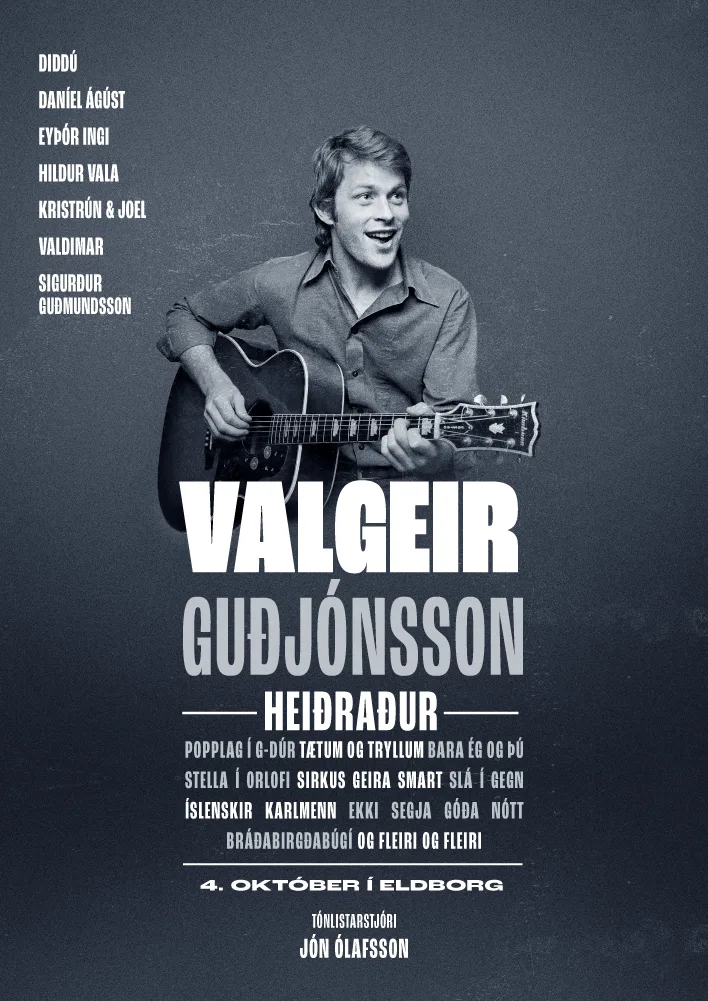 Valgeir Guðjónsson heiðraður