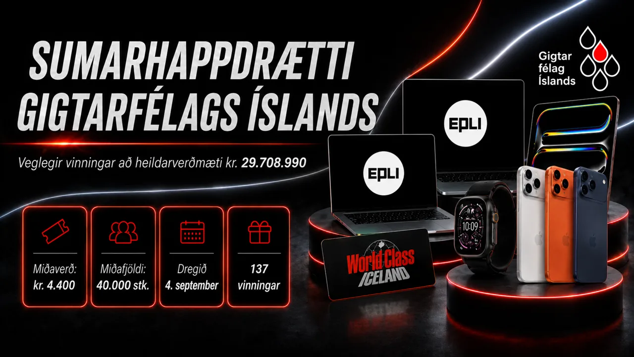 Sumarhappdrætti Gigtarfélags íslands