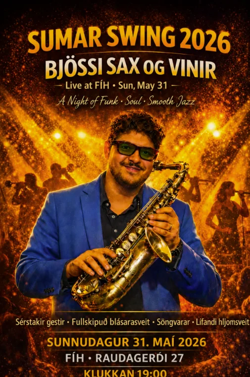 Sumarsveifla 2026 - Bjössi sax & vinir