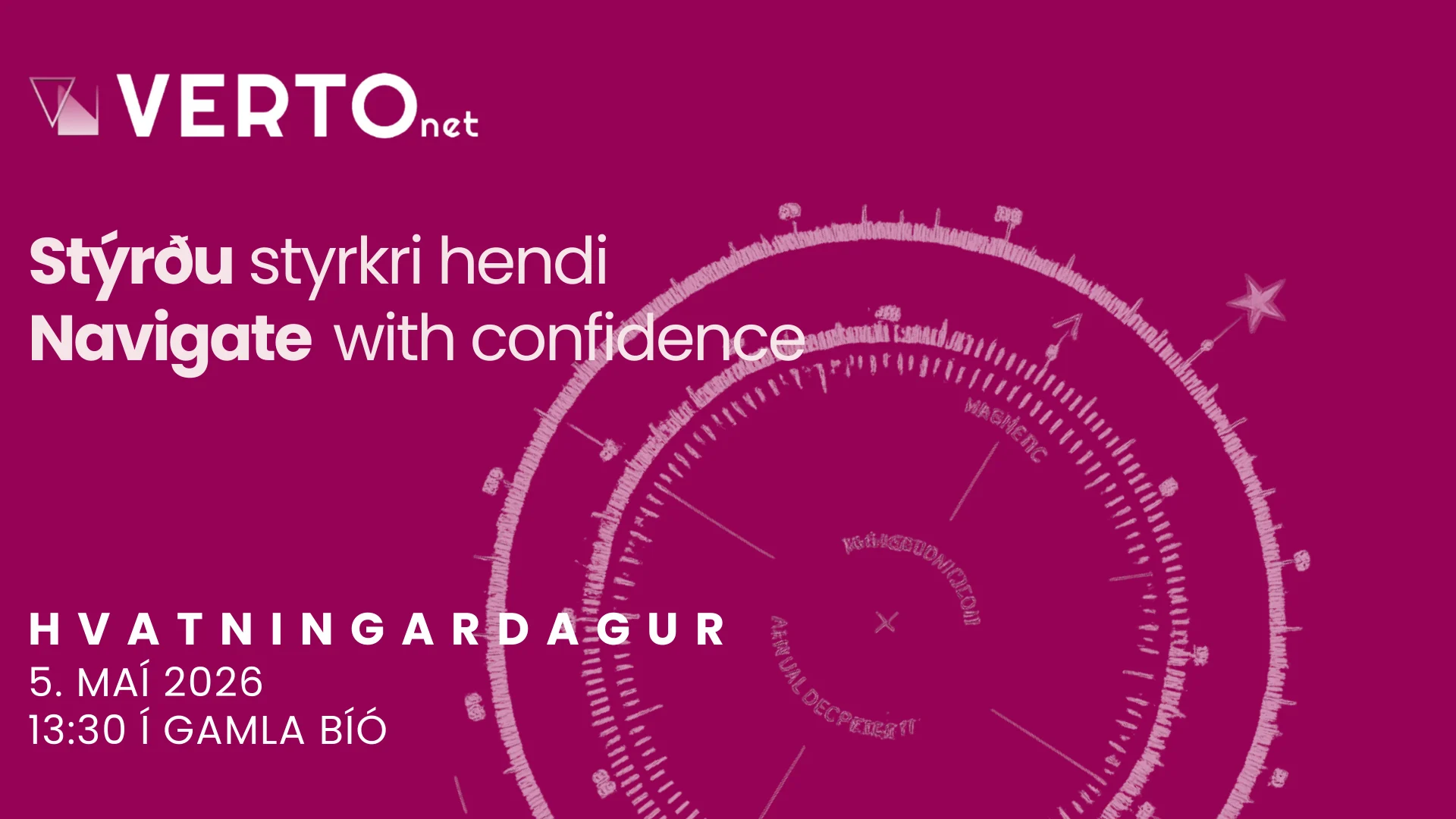 Vertonet Hvatningardagur 2026: Stýrðu styrkri hendi