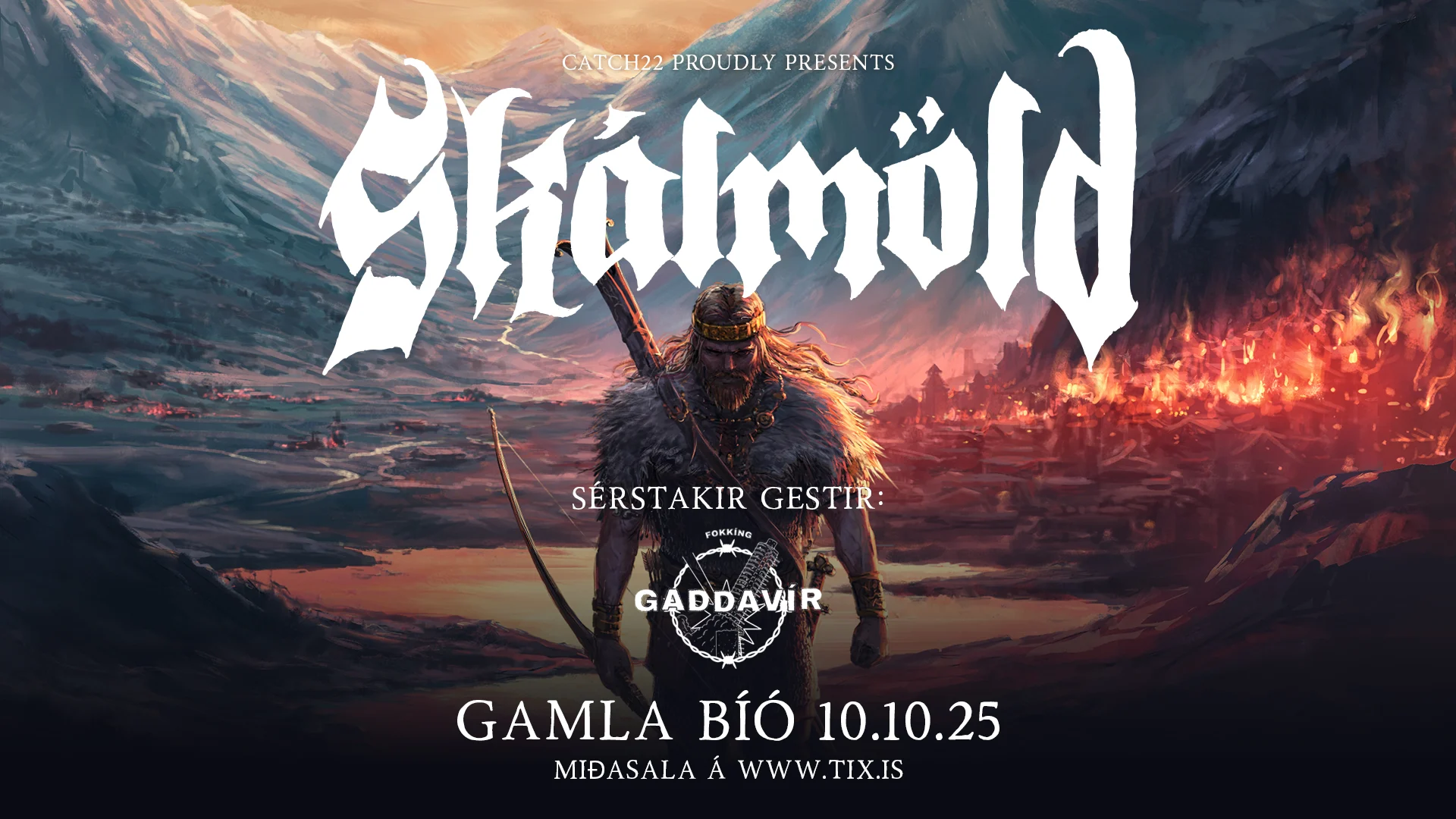Skálmöld í Gamla Bíó