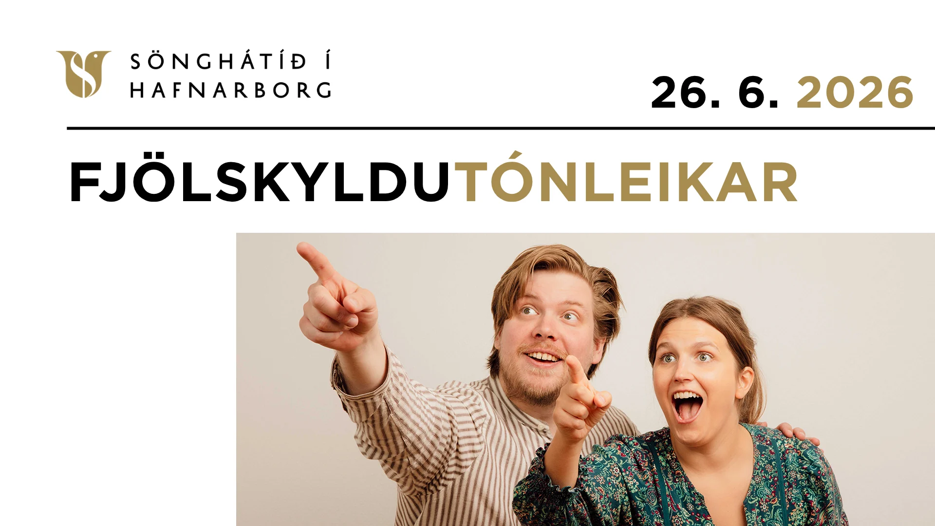FJÖLSKYLDUTÓNLEIKAR - SÖNGHÁTÍÐ Í HAFNARBORG