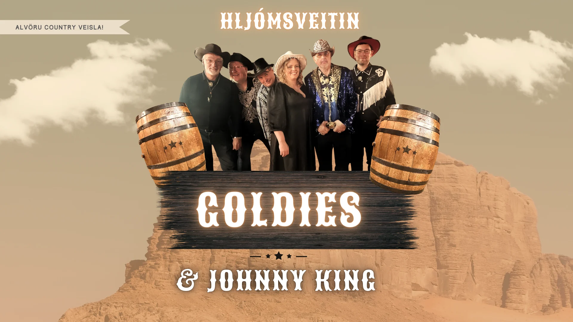 Hljómsveitin Goldies & Johnny King