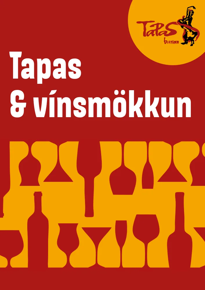 Tapas- og vínsmökkunarnámskeið