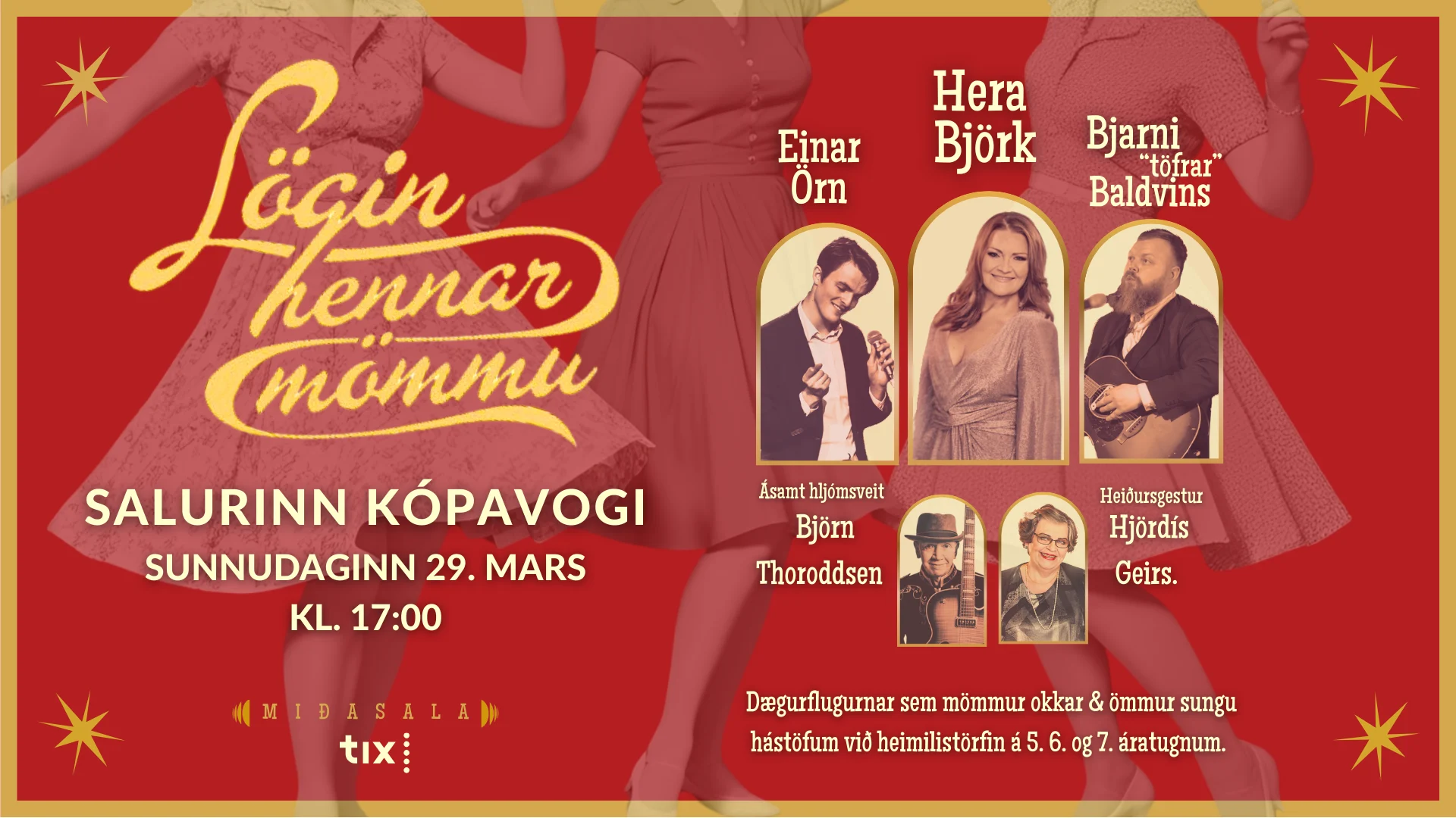 Lögin hennar mömmu í Salnum