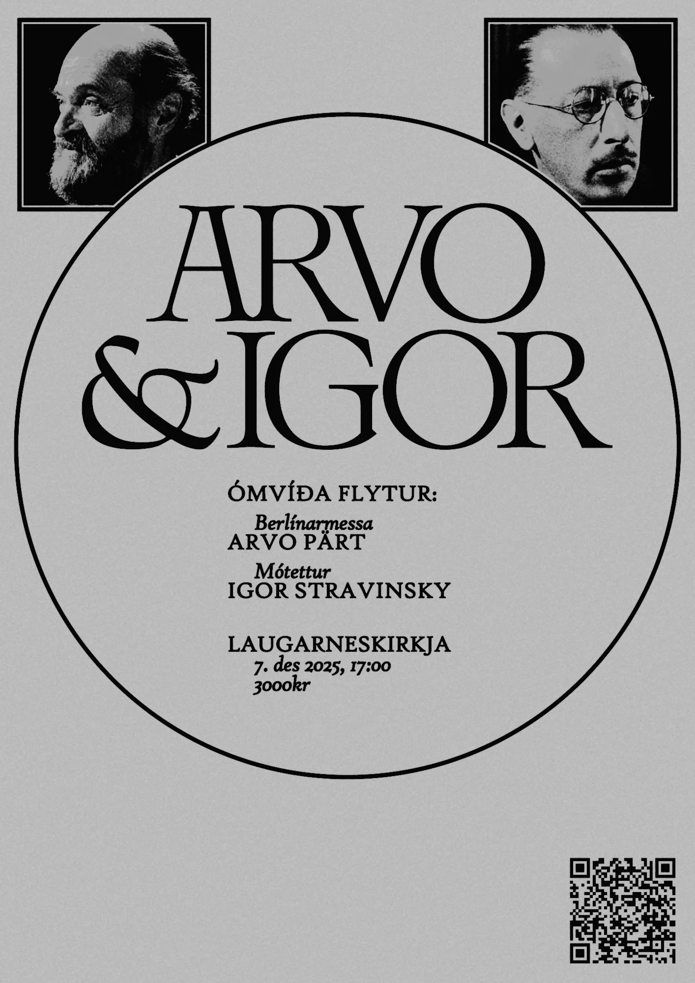 Arvo og Igor / Berlínarmessa og mótettur
