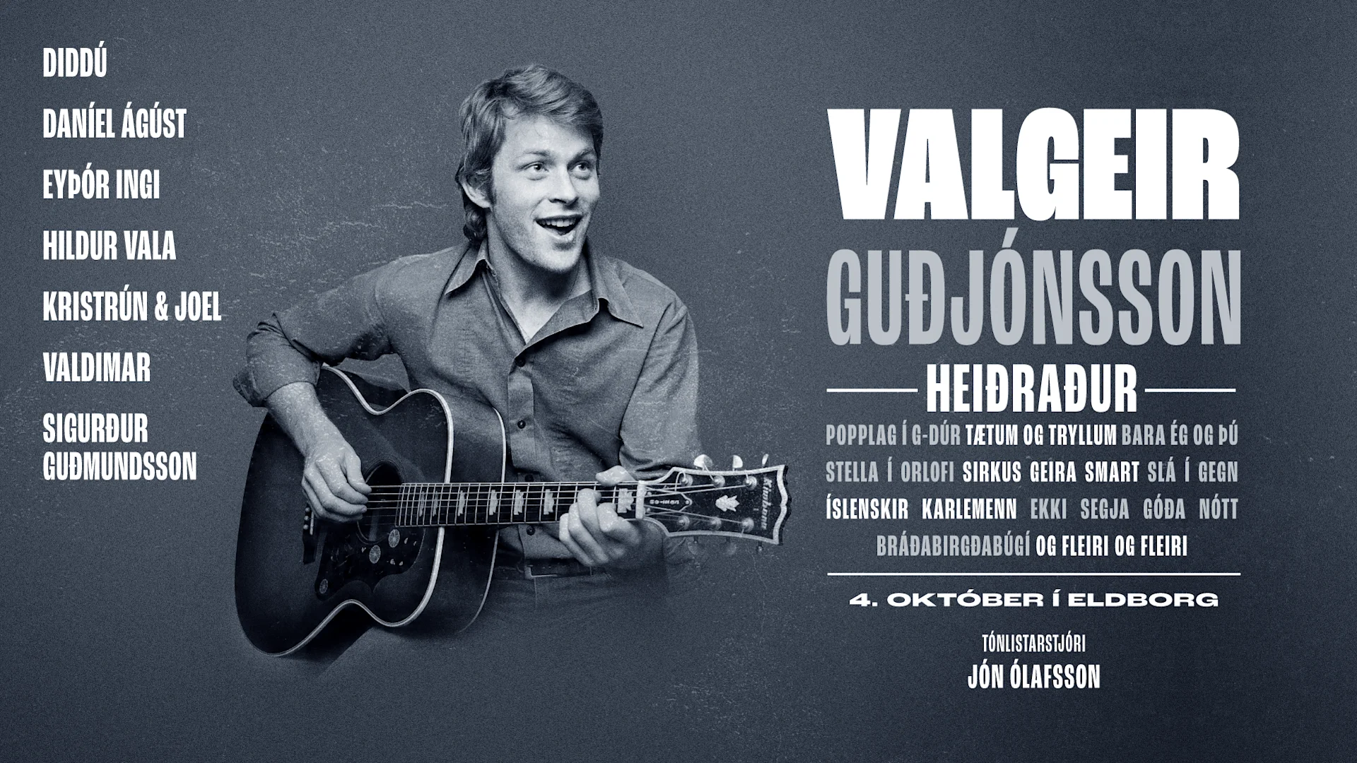 Valgeir Guðjónsson heiðraður