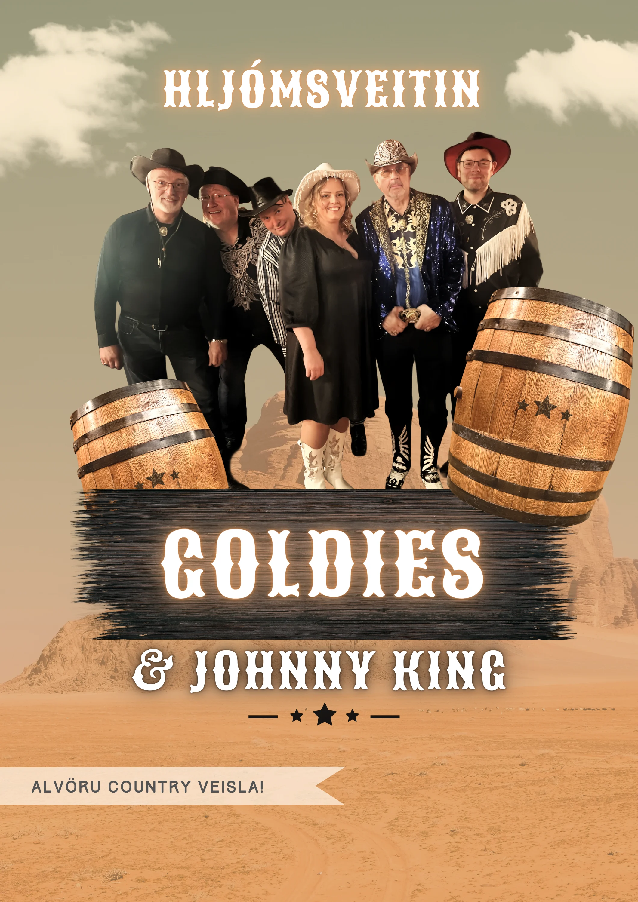 Hljómsveitin Goldies & Johnny King