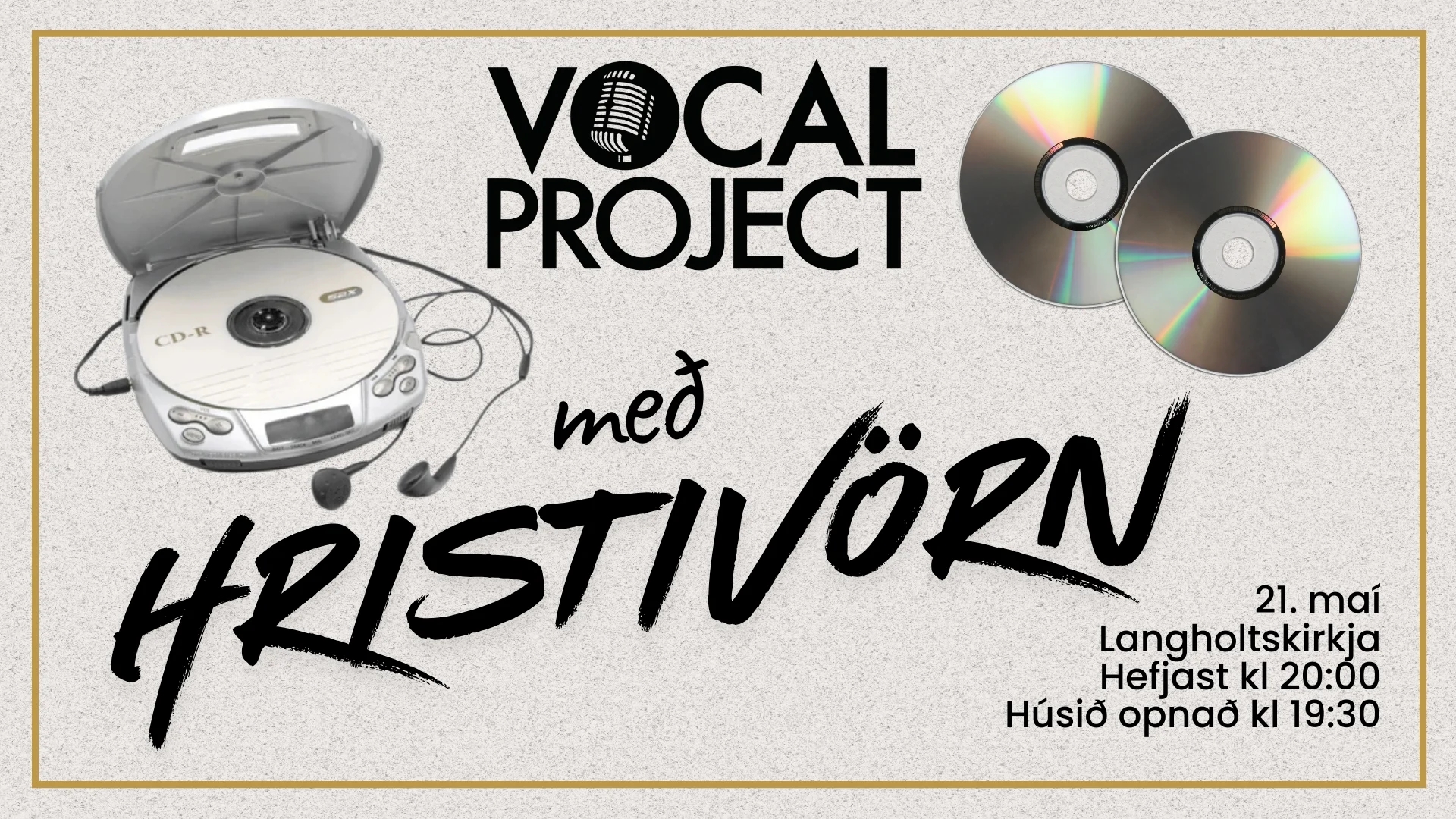 Vocal Project - með hristivörn