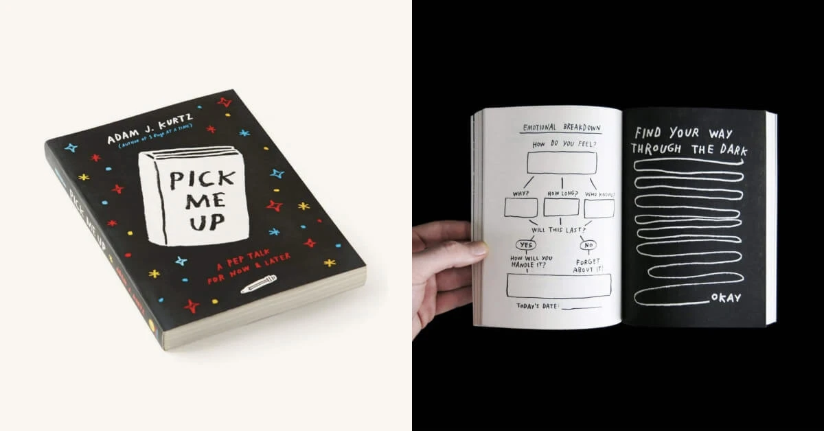 Art therapy guide and journal by Adam JK