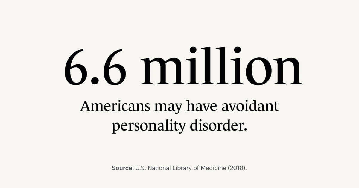 6.6 million Americans may have avoidant personality disorder