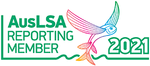 AusLSA reporting member logo 2021