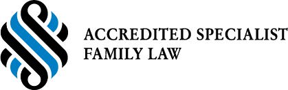 Accredited Specialist in Family Law badge 
