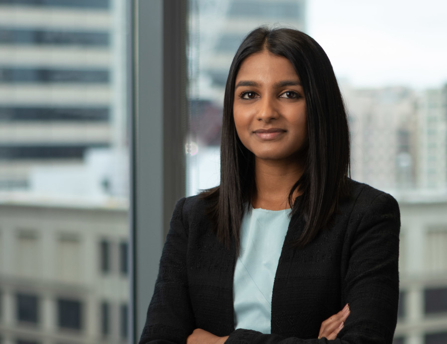 Shayal Autar, who joined Lander & Rogers' Family & Relationship Law practice in her graduate job in 2017. 