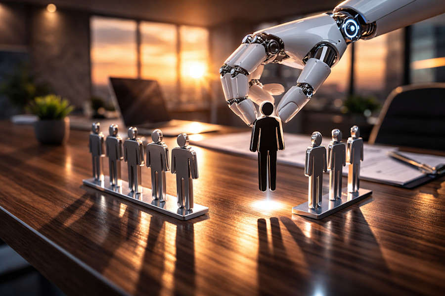 AI selecting candidates