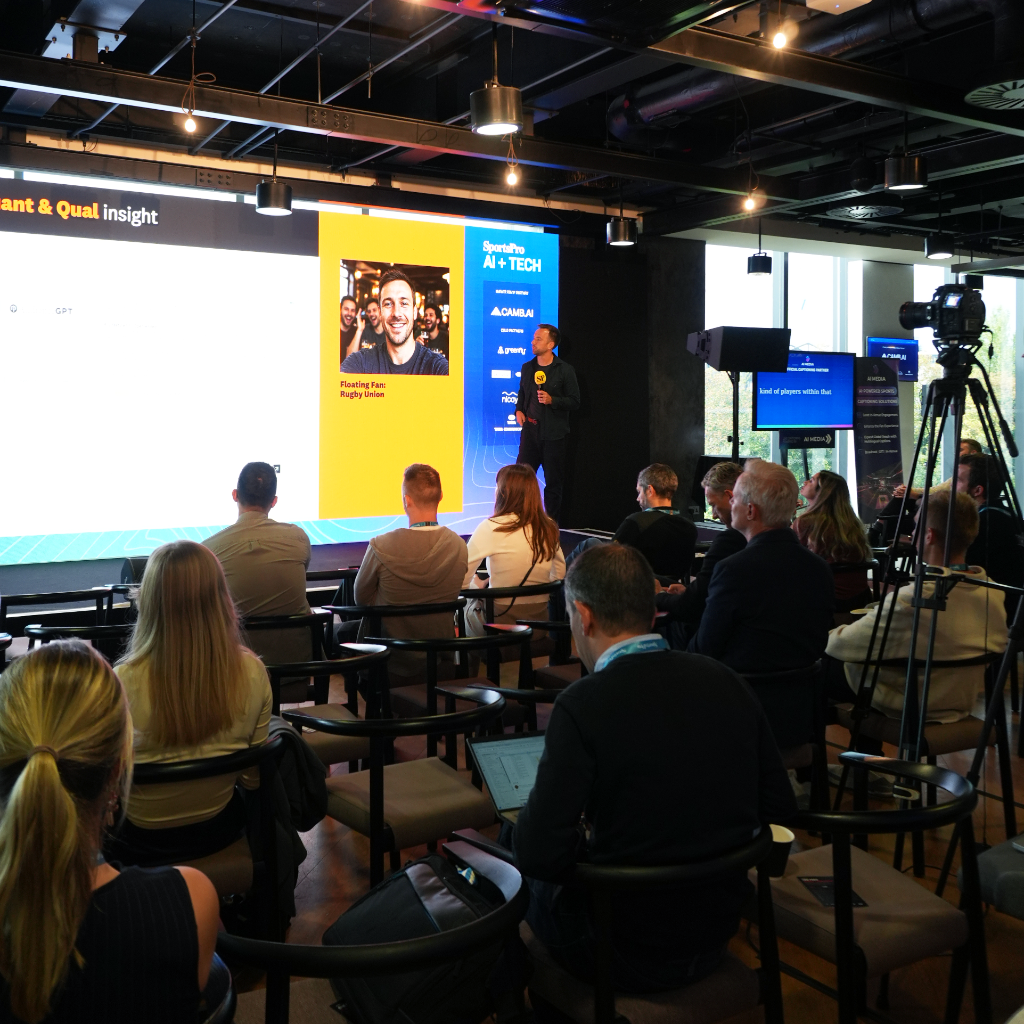 Key takeaways from SportsPro AI & Tech at London Stadium: why fragmented fan data holds sports back, and how motivation-based segmentation helps.