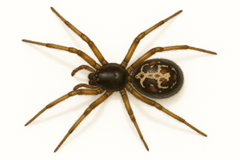 False Widow spider illustration