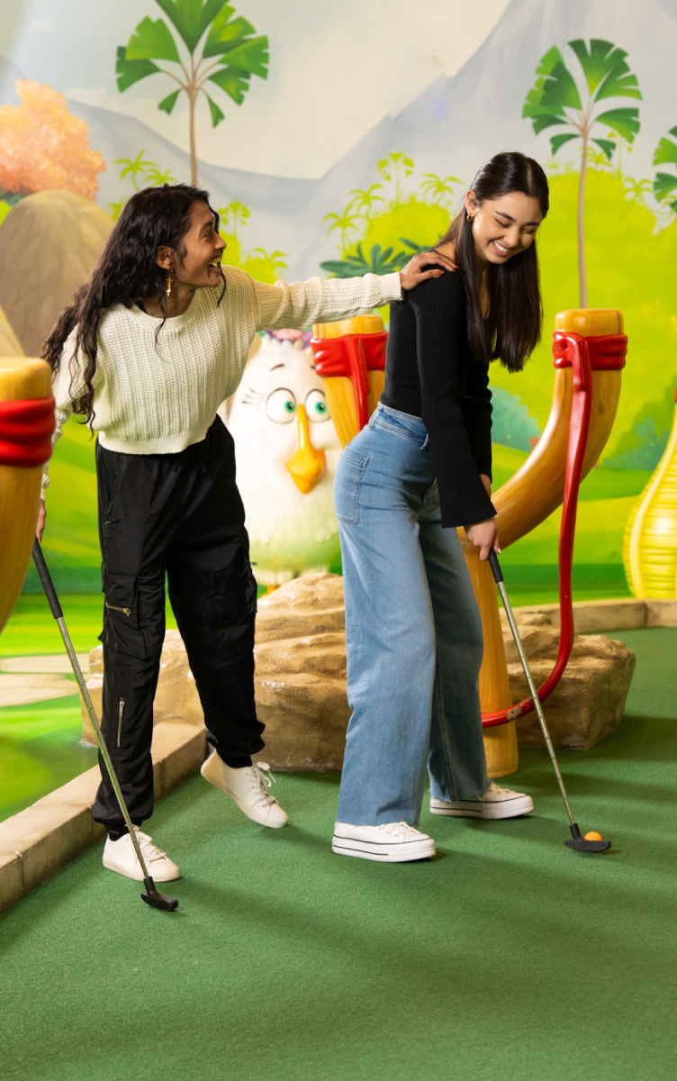 Angry Birds Mini Golf | Indoor Mini Golf | American Dream