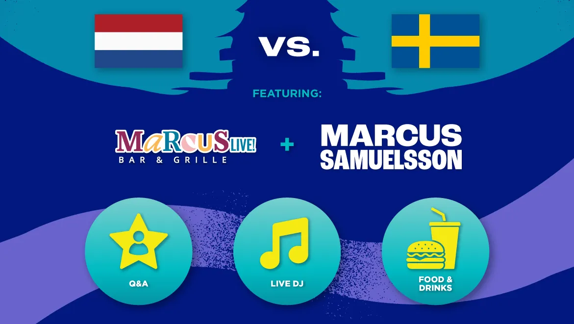 Marcus Bug Dream Fan Fest Watch Party featuring Marcus Samuelsson - Watch ...