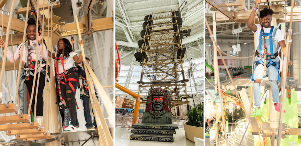 World #39 s Tallest 96 ft Indoor Ropes Course Legends of the Hidden World #39 s Tallest 96 ft Indoor Ropes Course Legends of the Hidden