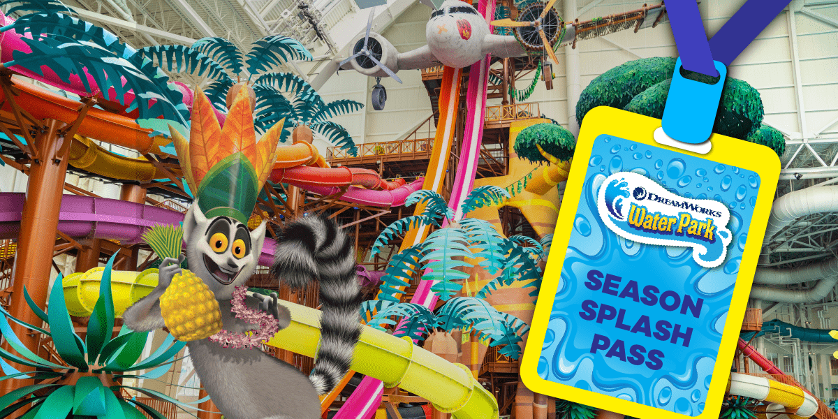 Summer Season Splash Pass Unlimited Indoor Waterpark Access