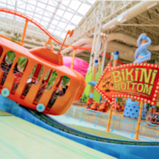Bikini Bottom Crosstown Express - Spongebob Spinning Bus Ride near NYC