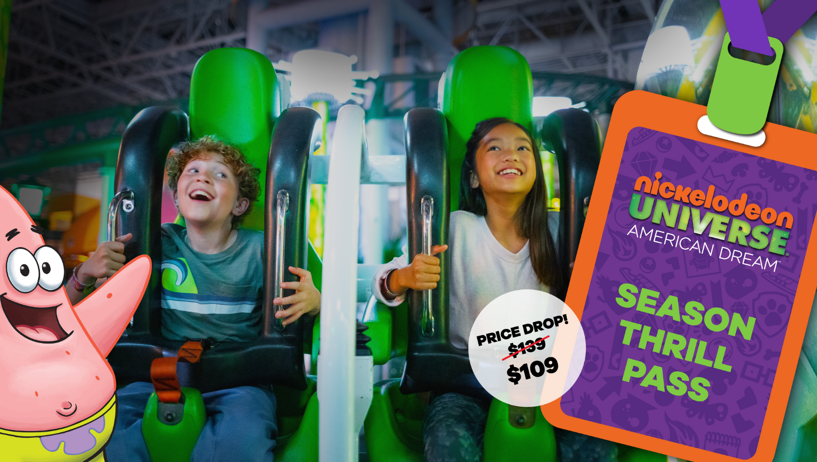 Buy Our Dream Pass Online - Enjoy Both Amusement Parks For $145