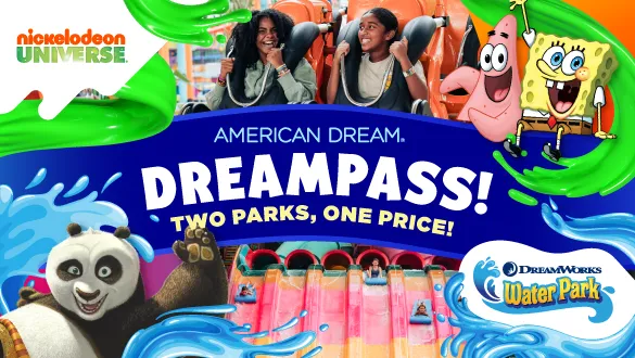 Beat The Heat at American Dream in NJ - Multi-Park Passes Available