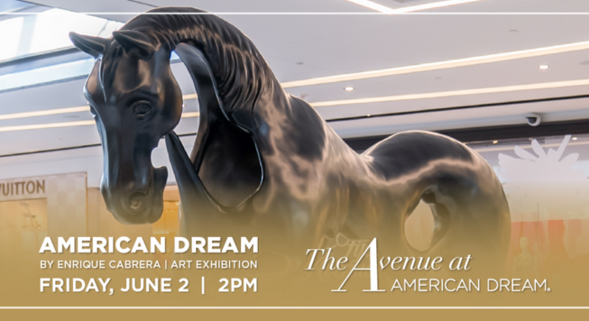 New art exhibition by Enrique Cabrera at American Dream Mall 