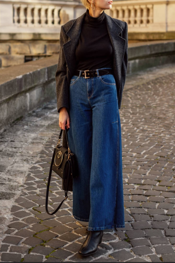 Tips On How To Style Your Wide Leg Jeans And Pants