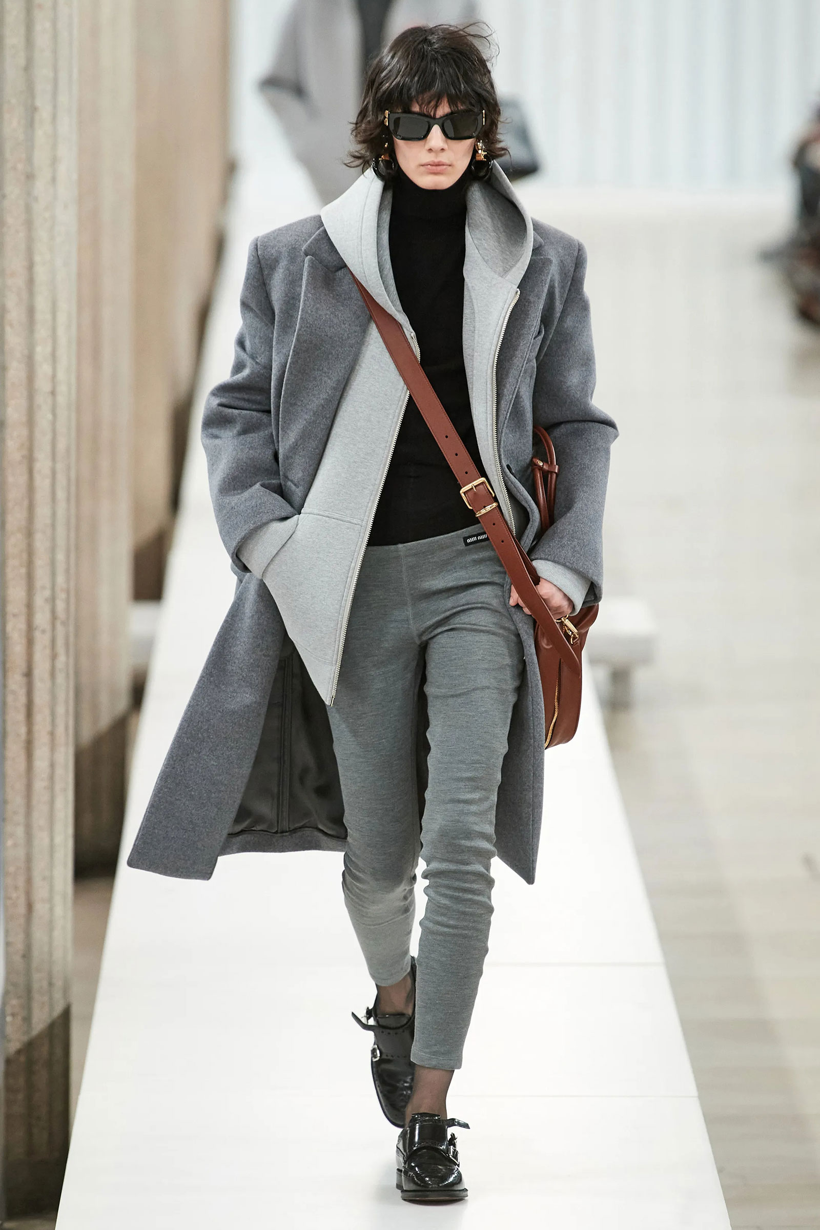 Grey coat outlet fashion