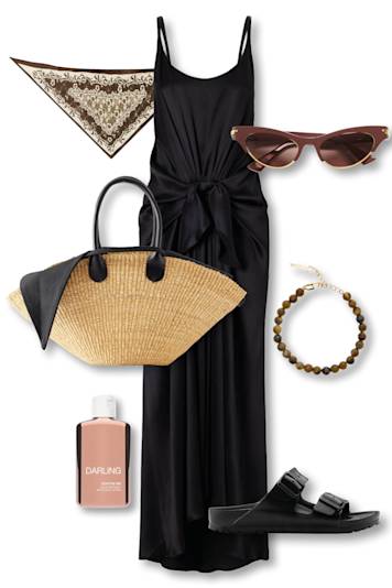Sacai Thomas Mason Cotton Poplin Dress | Wardrobe Icons