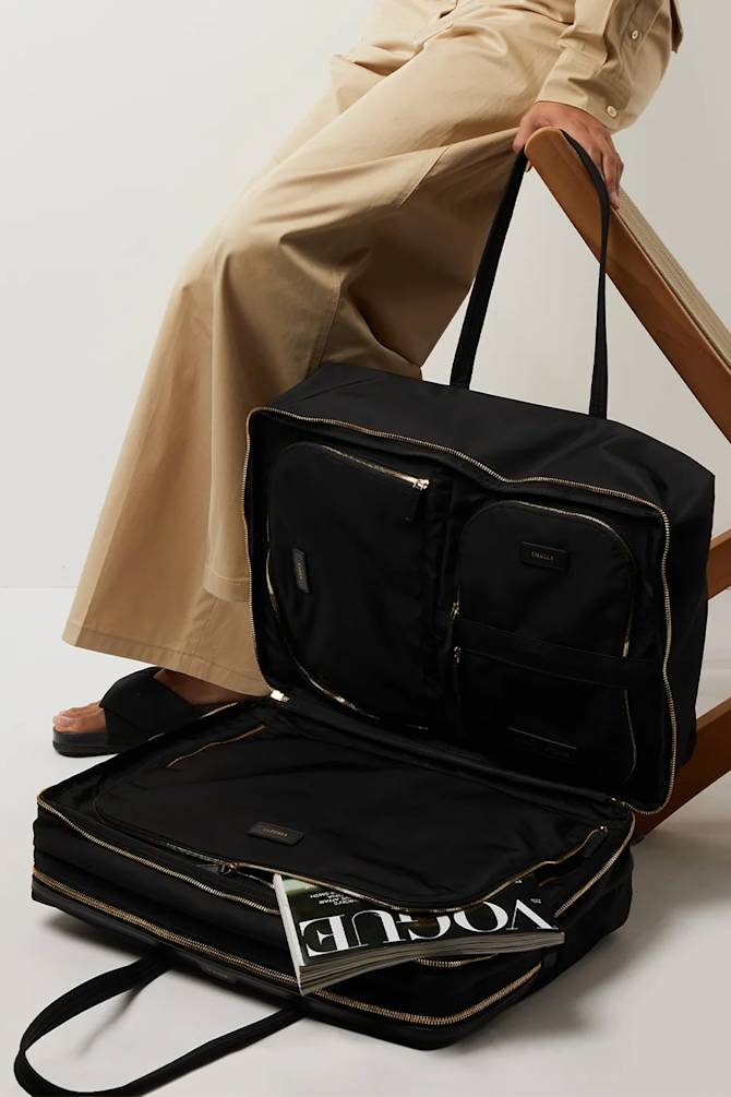 Luxury on the Go: Anya Hindmarch's Effortless Travel Essentials | Wardrobe Icons Luxury on the Go: Anya Hindmarch's Effortless Travel Essentials | Wardrobe Icons
