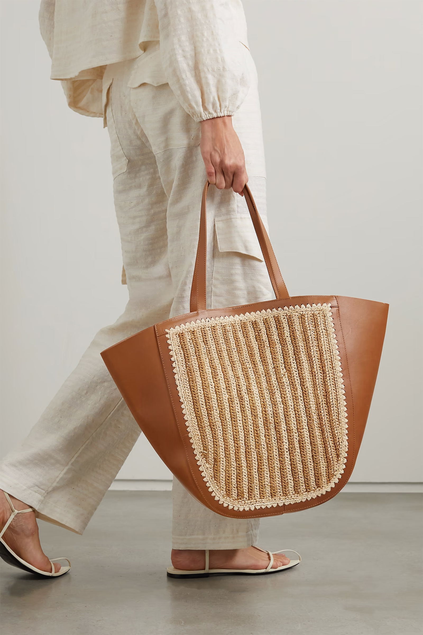 Castell Raffia Bag by Hereu for $20