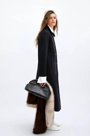 The Row Rhydian Virgin Wool Gabardine Trench Coat | Wardrobe Icons