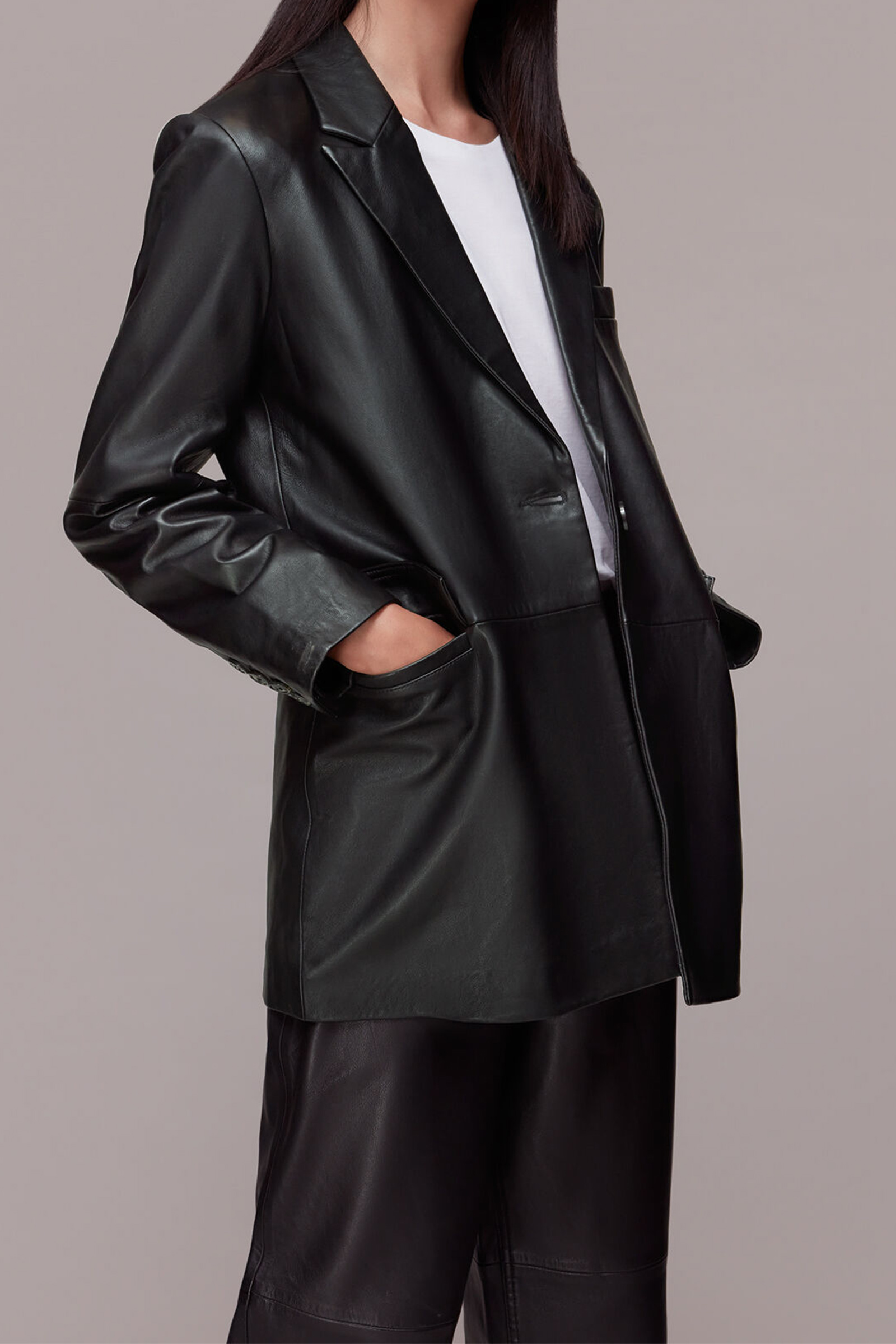 How to Style a Leather Blazer in 2022 Like a Total Style Icon