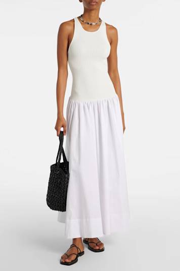 Massimo Dutti 100% Linen Halter Midi Dress | Wardrobe Icons