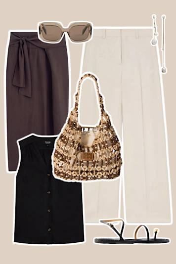 Elaree Supple Bucket in Black Wood | Wardrobe Icons