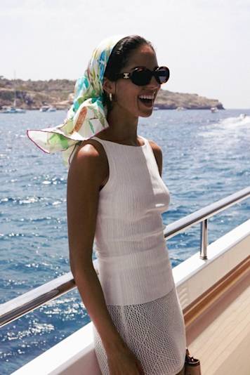 Suzie Kondi Chryssi Crocheted Cotton Mini Dress | Wardrobe Icons