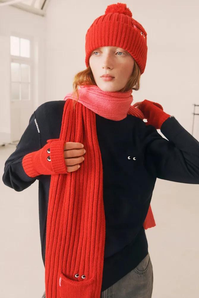 Uniqlo x Anya Hindmarch Collection: Cashmere & Winter Layers 