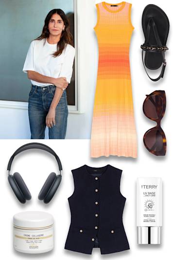 Chloé Kacey Tie-dye Woven Slides | Wardrobe Icons