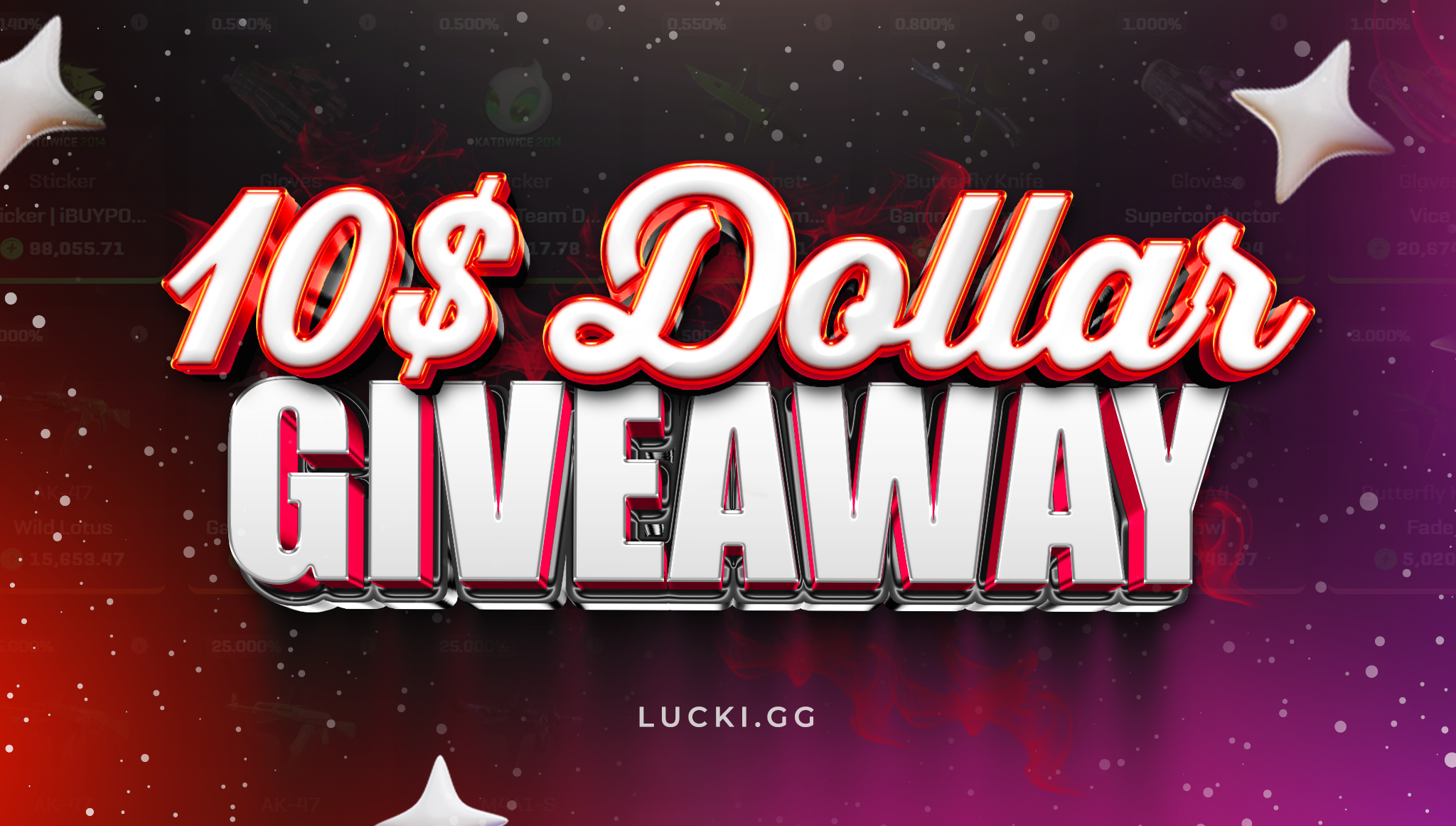 10$ Giveaway