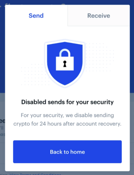 coinbase blocked