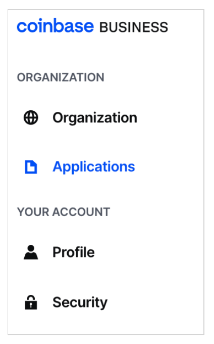 coinbase business application