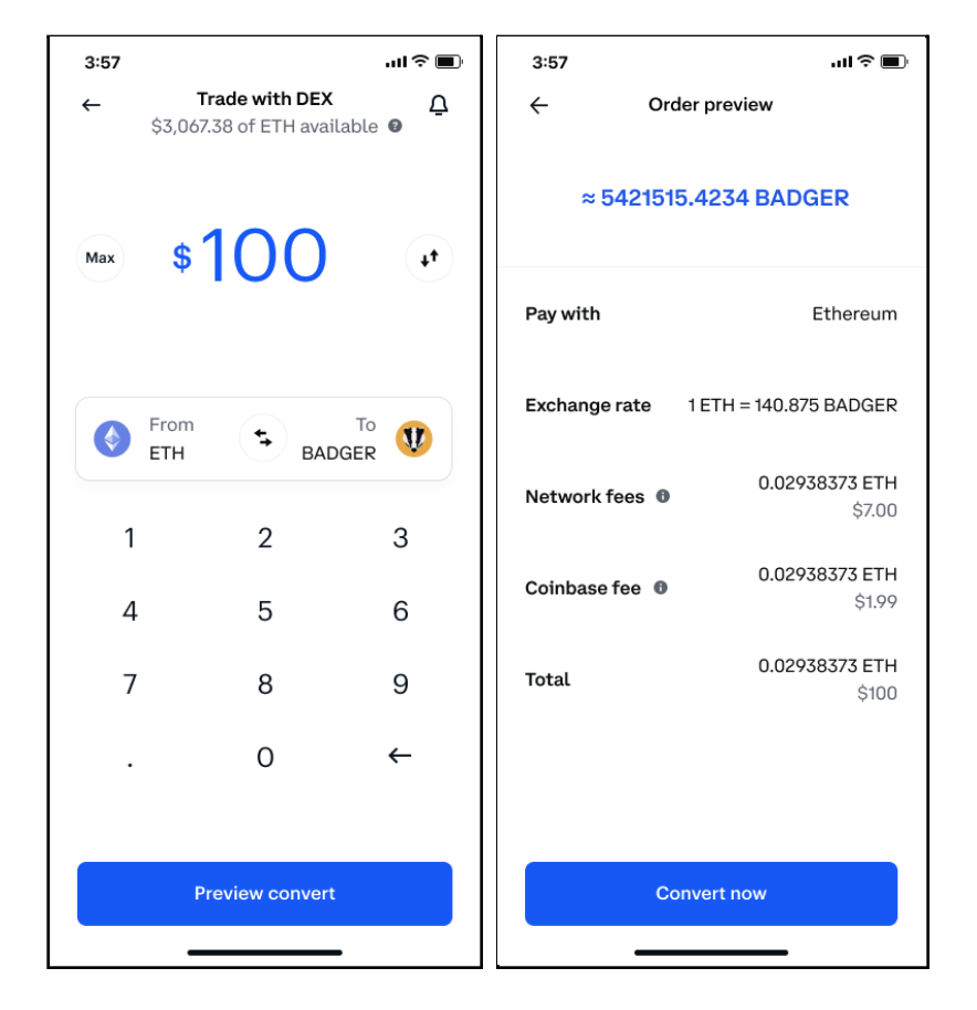 dex coinbase