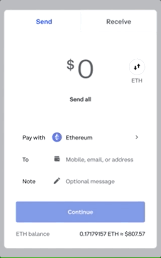 send crypto from coinbase to atomic wallet