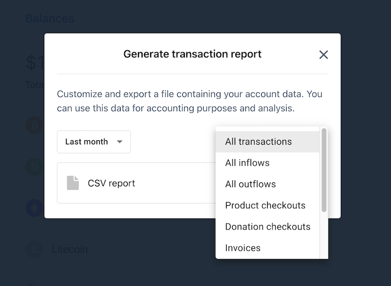 coinbase financial report